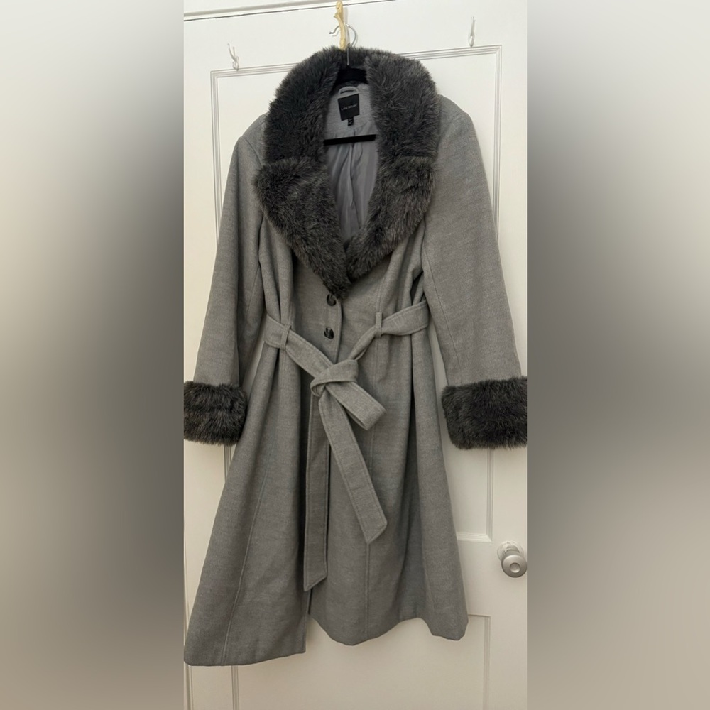 Lane Bryant Coat Tea Length, Size 14/16. Worn twice, perfect condition!